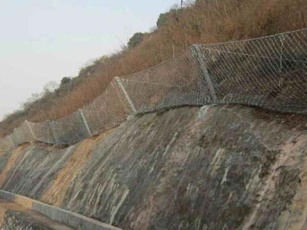 野三坡旅游景区边坡防护网及绿化工程